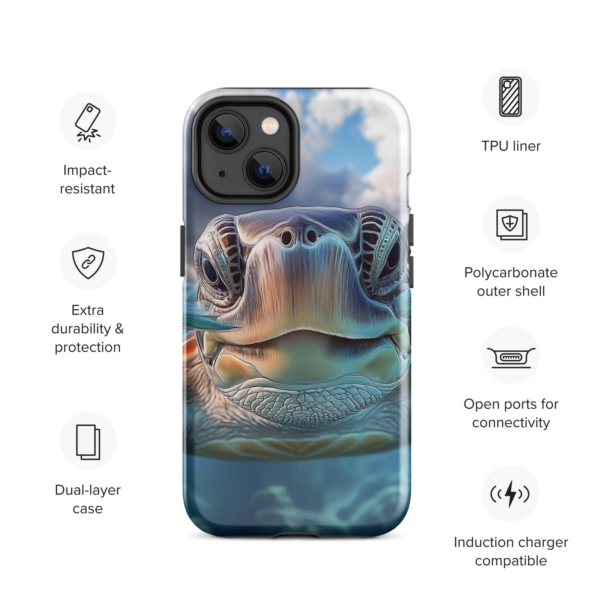 Sea Turtle Tough Case for iPhone® 13
