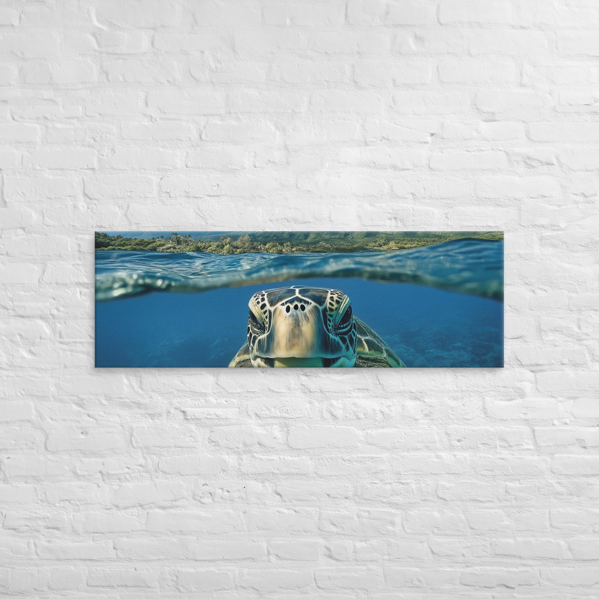 Aloha Serenity Sea Turtle Canvas 12