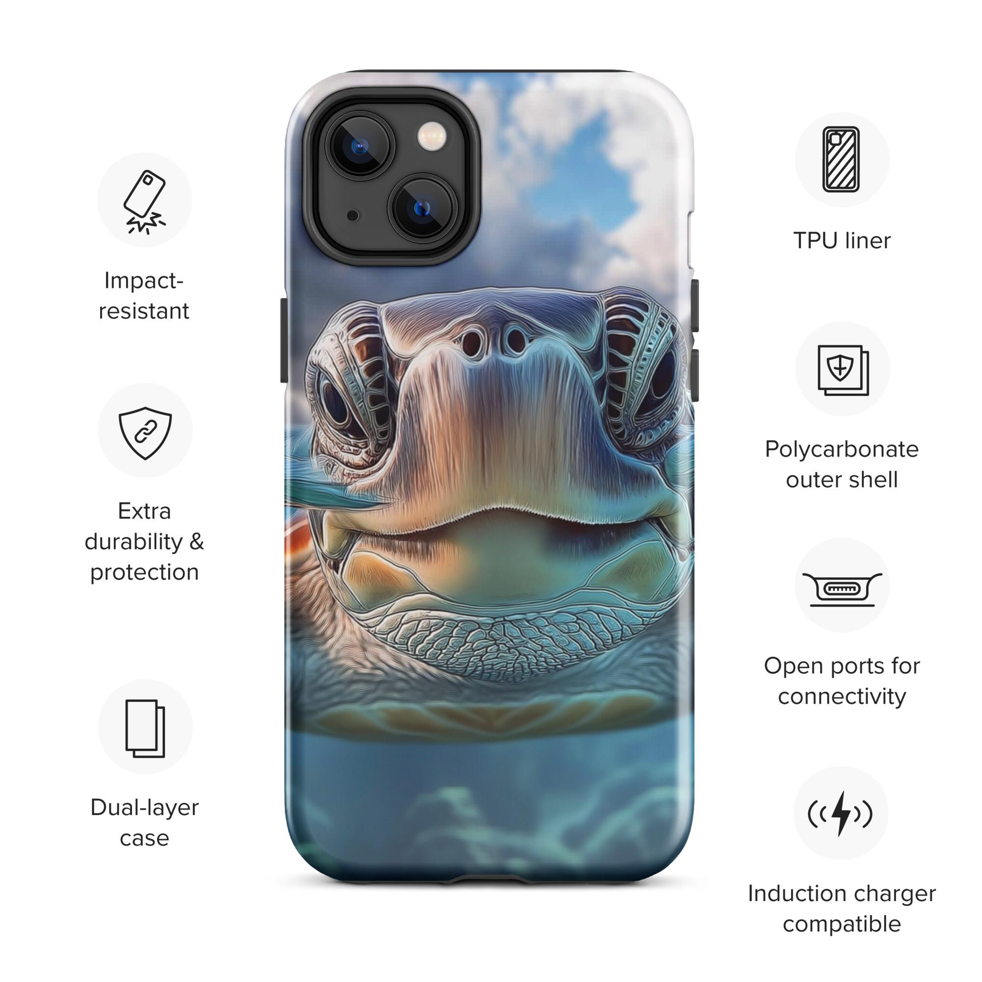 Sea Turtle Tough Case for iPhone® 14