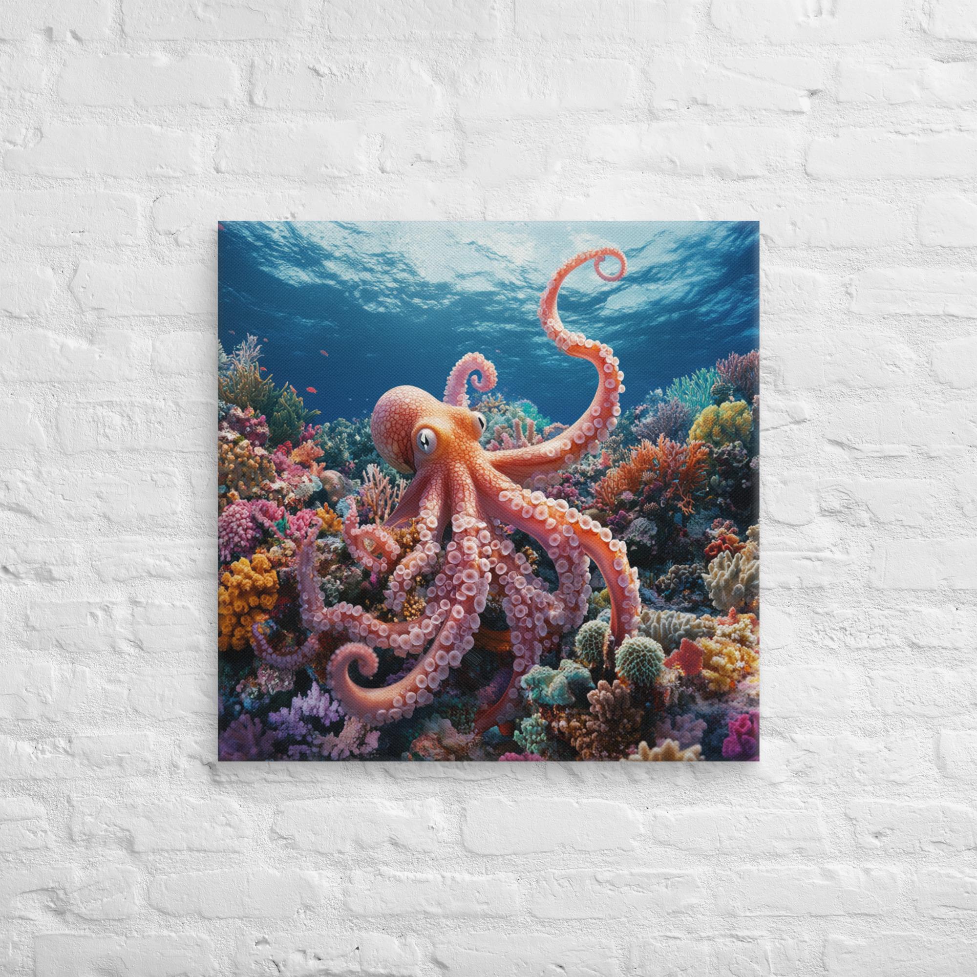 Dancing in the Deep Canvas 25